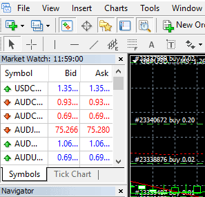 metatrader server time